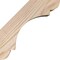 Ekena Millwork 3 1/2"W x 6"D x 6"H Olympic Smooth Knee Brace, Douglas Fir BRC04X06X06OLY00SDF - alternate 2